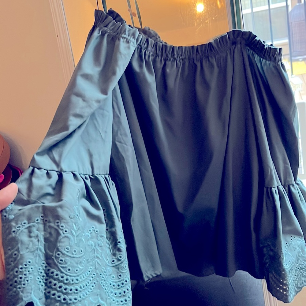Strapless top good material